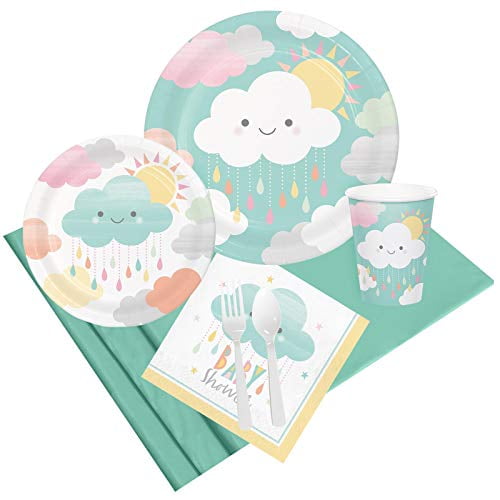 BirthdayExpress Its a Boy Baby Shower Party Supplies Party Pack for 8 